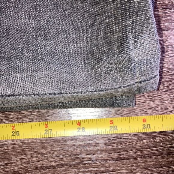 Vintage 1980’s Della-Sport Western Black gray Mom Bareback Jeans 8x30 - Picture 11 of 15